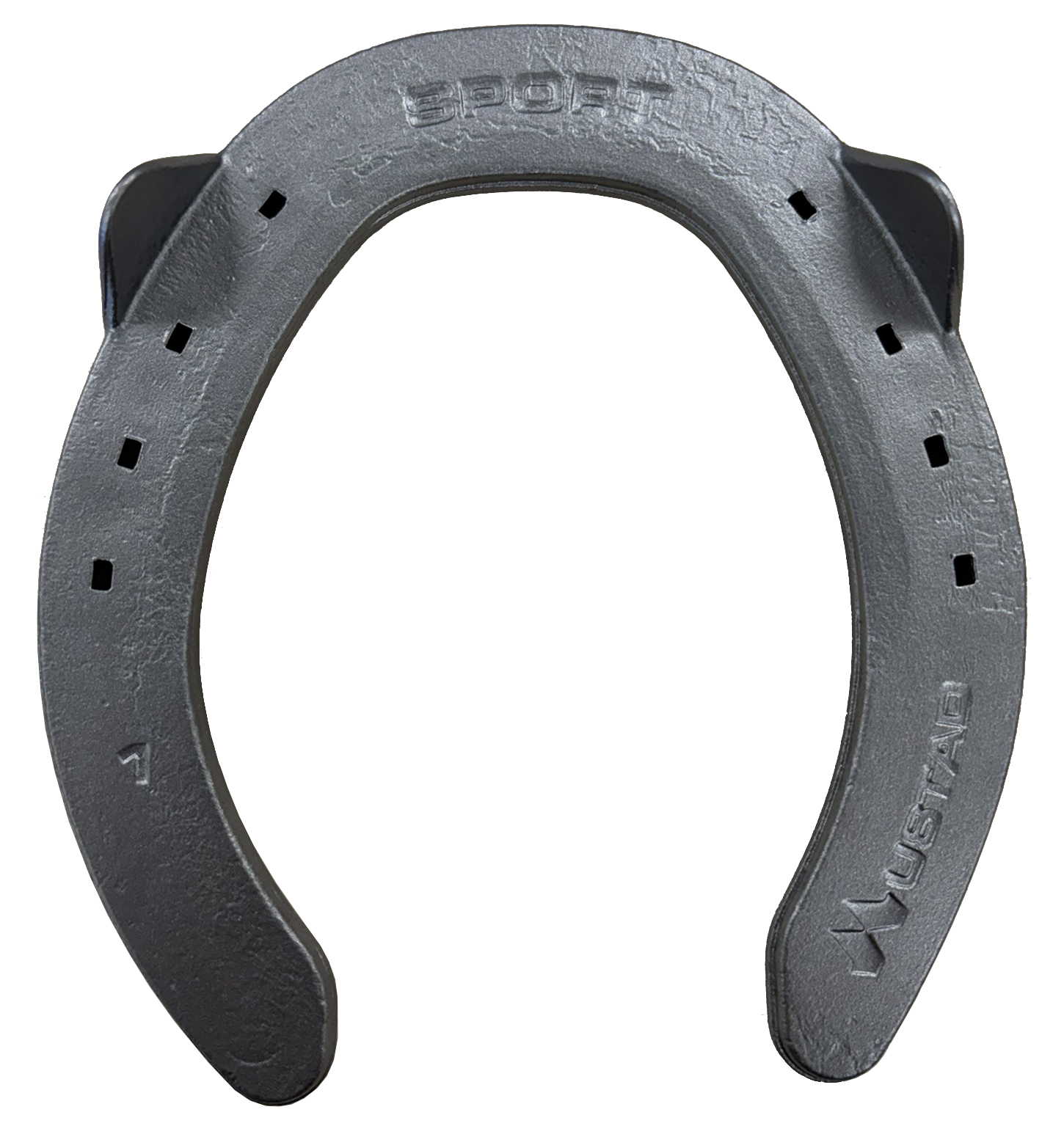 Mustad Sport Hind Shoe with Quarter Clips, Size 2